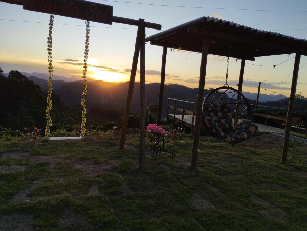 Caparaó Velho Chales Por Do Sol מראה חיצוני תמונה